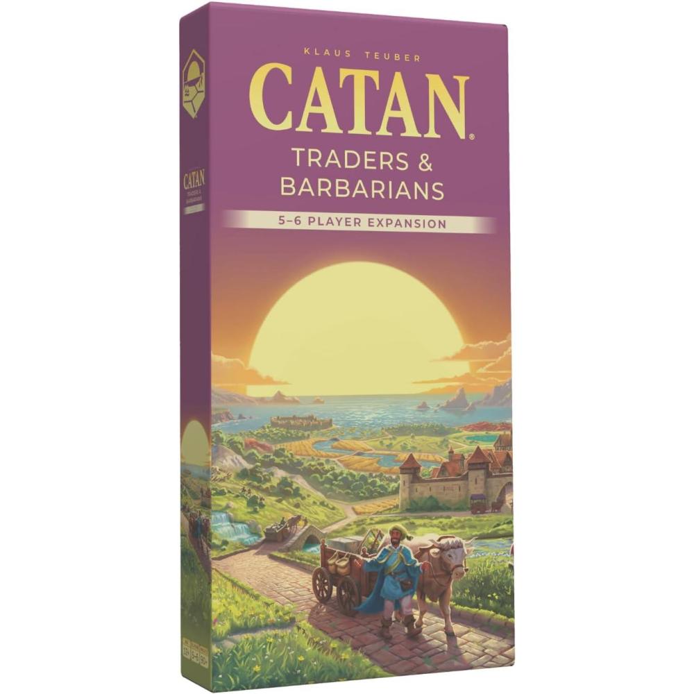 imageCATAN Traders ampamp Barbarians Board Game 56 Player EXTENSION  Expand Your Epic CATAN Adventure Strategy Game for Kids and Adults Ages 12 36 Players 90120 Minute Playtime Made by CATAN Studio6th Edition