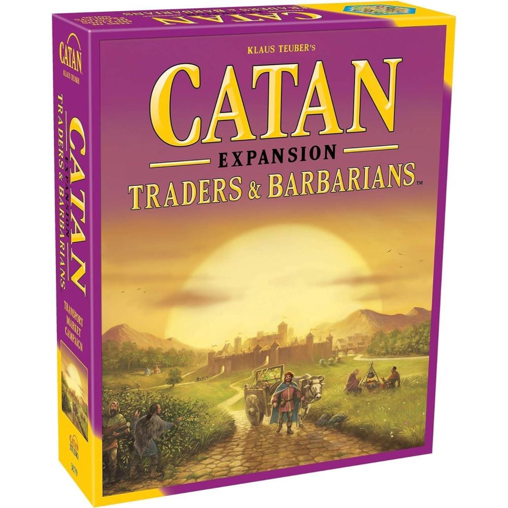 imageCATAN Traders ampamp Barbarians Board Game Expansion  Customize Your Asmodee CATAN Experience Strategy Game Family Game for Kids and Adults Ages 12 34 Players 90 Minute PlaytimeCATAN Traders  Barbarians