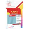imageGamegenic GGS10072ML Prime Sleeves Catan Red Sized Sleeves 60 Count Pack Clear GG1072