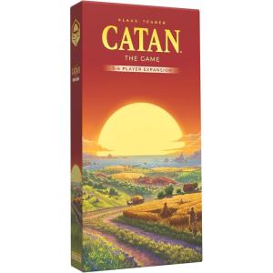 CATAN 5-6 Player Board Game Expansion (6th Edition) Add More Players to Your Adventure, Ages 10+, 3-6 Players, 60-90 Minute Playtime(6th Edition (New))