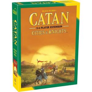 CATAN Cities & Knights Board Game 5-6 Player Extension – Expand Your Empire with More Players! Strategy Game for Kids and Adults, Ages 12+, 3-6 Players, 60-90 Minute Playtime, Made by CATAN Studio(Original)