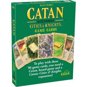 CATAN Cities & Knights Replacement Game Cards – Complete Set of 95 Game Cards for The Cities & Knights Board Game Expansion (Sold Separately), Board Game Accessories Made Studio(Original)