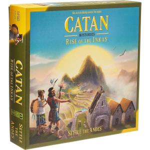 CATAN Histories Rise of The Inkas Board Game – Explore The Ancient Andean Cultures in This Strategic Game! Family Game for Kids & Adults, Ages 12+, 3-4 Players, 90 Min Playtime, Made by CATAN Studio(Stand Alone Game)