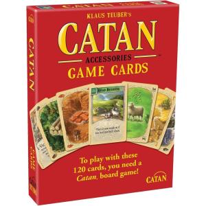 CATAN Replacement Game Cards – Complete Set of 120 Game Cards for Use with The Board Game (Sold Separately), Official Board Game Accessories Made Studio