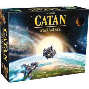 CATAN Starfarers Board Game – Compete for Galactic Council Ambassadorship! Strategy Game, Family Game for Kids and Adults, Ages 14+, 3-4 Players, 120 Minute Playtime, Made by CATAN Studio(CATAN Starfarers)
