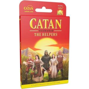 CATAN The Helpers SCENARIO EXPANSION | Strategy Board Game | Adventure Game | Family Game for Adults and Kids | Ages 12+ | 3-6 Players | Average Playtime 45-90 Minutes | Made by CATAN Studio