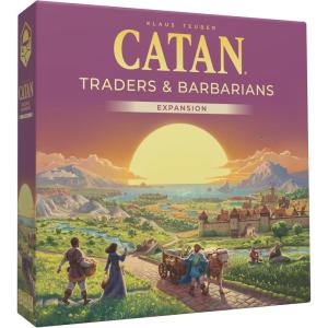 CATAN Traders & Barbarians Board Game Expansion – Customize Your Asmodee CATAN Experience, Strategy Game, Family Game for Kids and Adults, Ages 12+, 3-4 Players, 90 Minute Playtime(6th Edition)